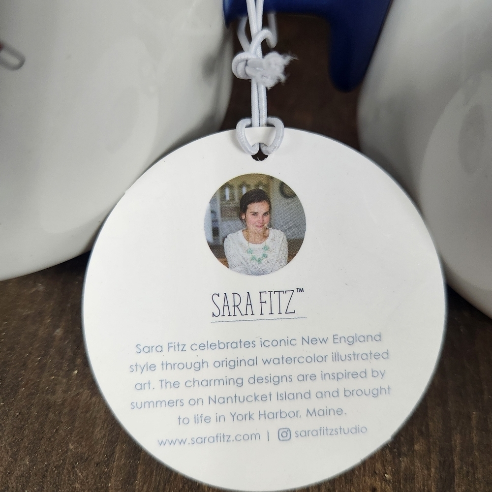 Sara Fitz Nautical Mug Set - Picture 3 of 6
